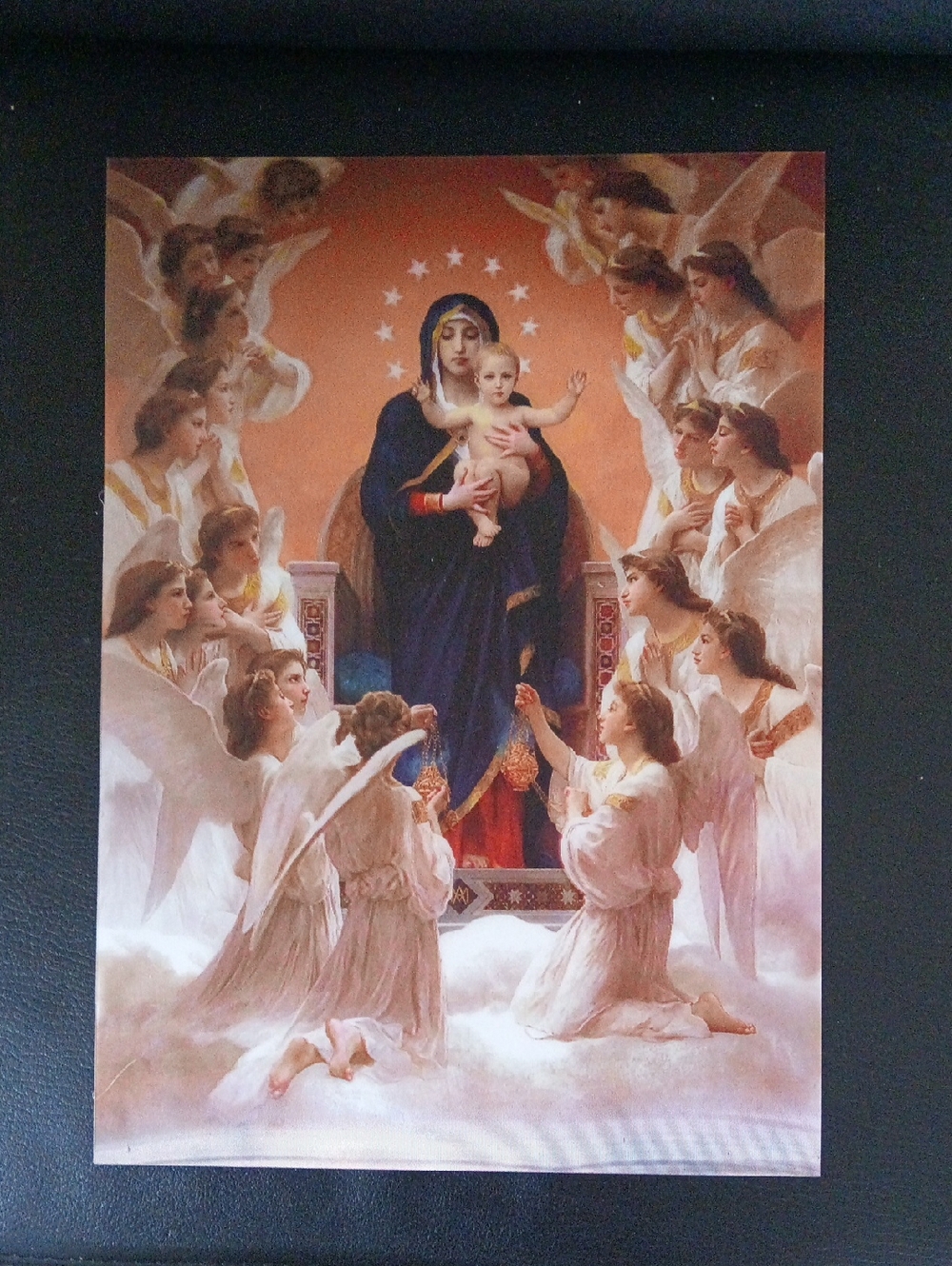 10"x13" Lenticular 3D Madonna and Child Art Print'